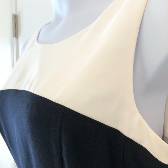 NWT Ivanka Trump Size 12 Navy/Ivory - Picture 4 of 12